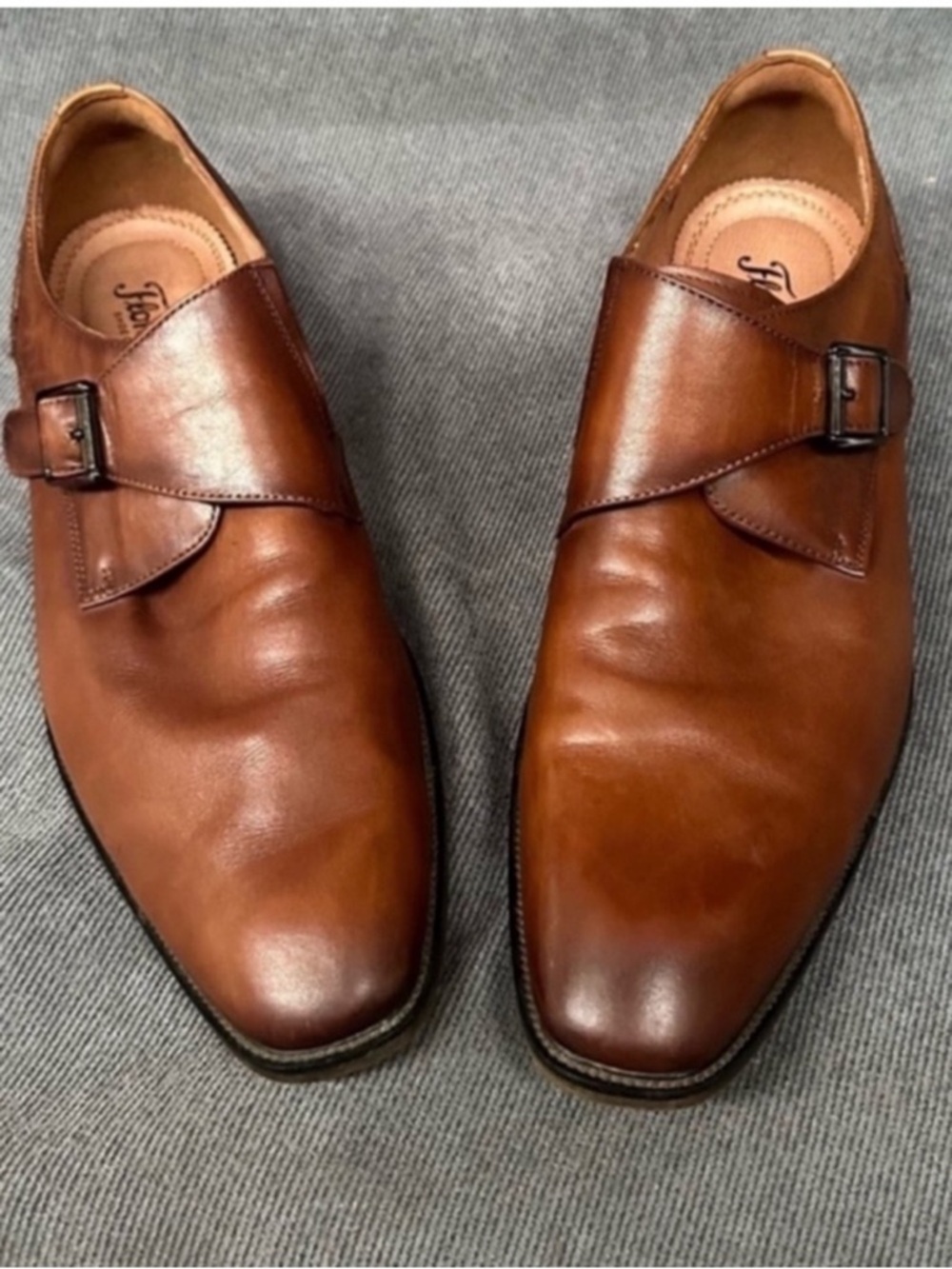 Florsheim leather dress men’s size 9.5